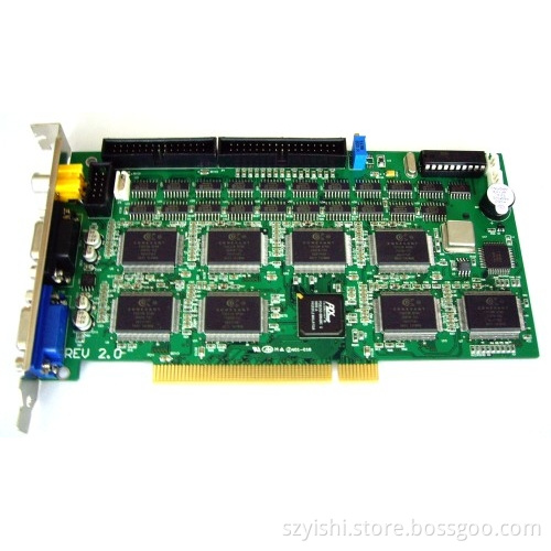 Support ISIS Software DVR cards(4-16CH)